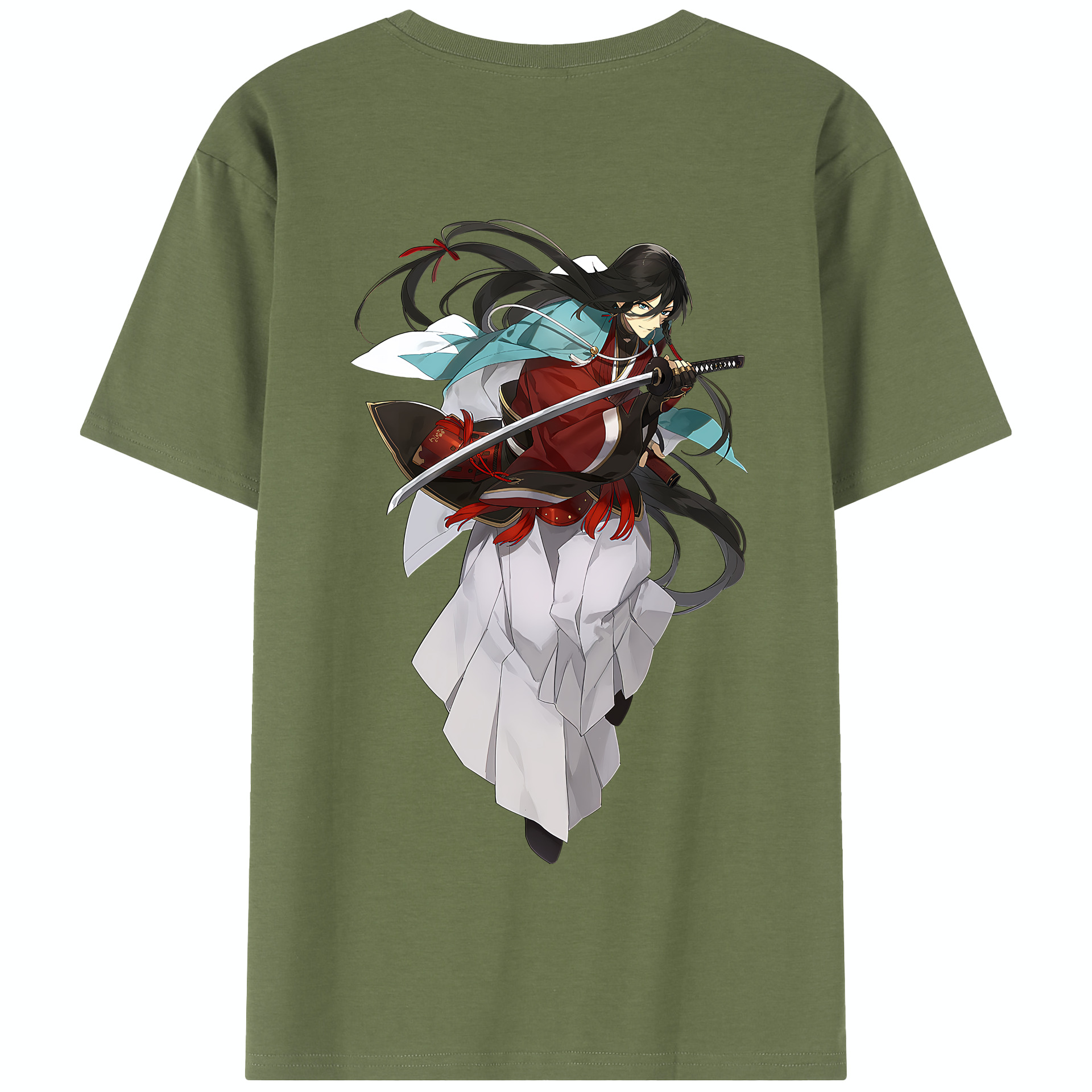 （画像用） 刀剣乱舞 Touken Ranbu 綿100％半袖Tシャツ（背面プリント）